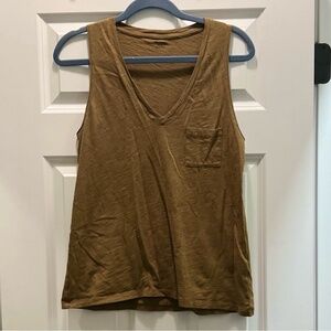 Brown tank top